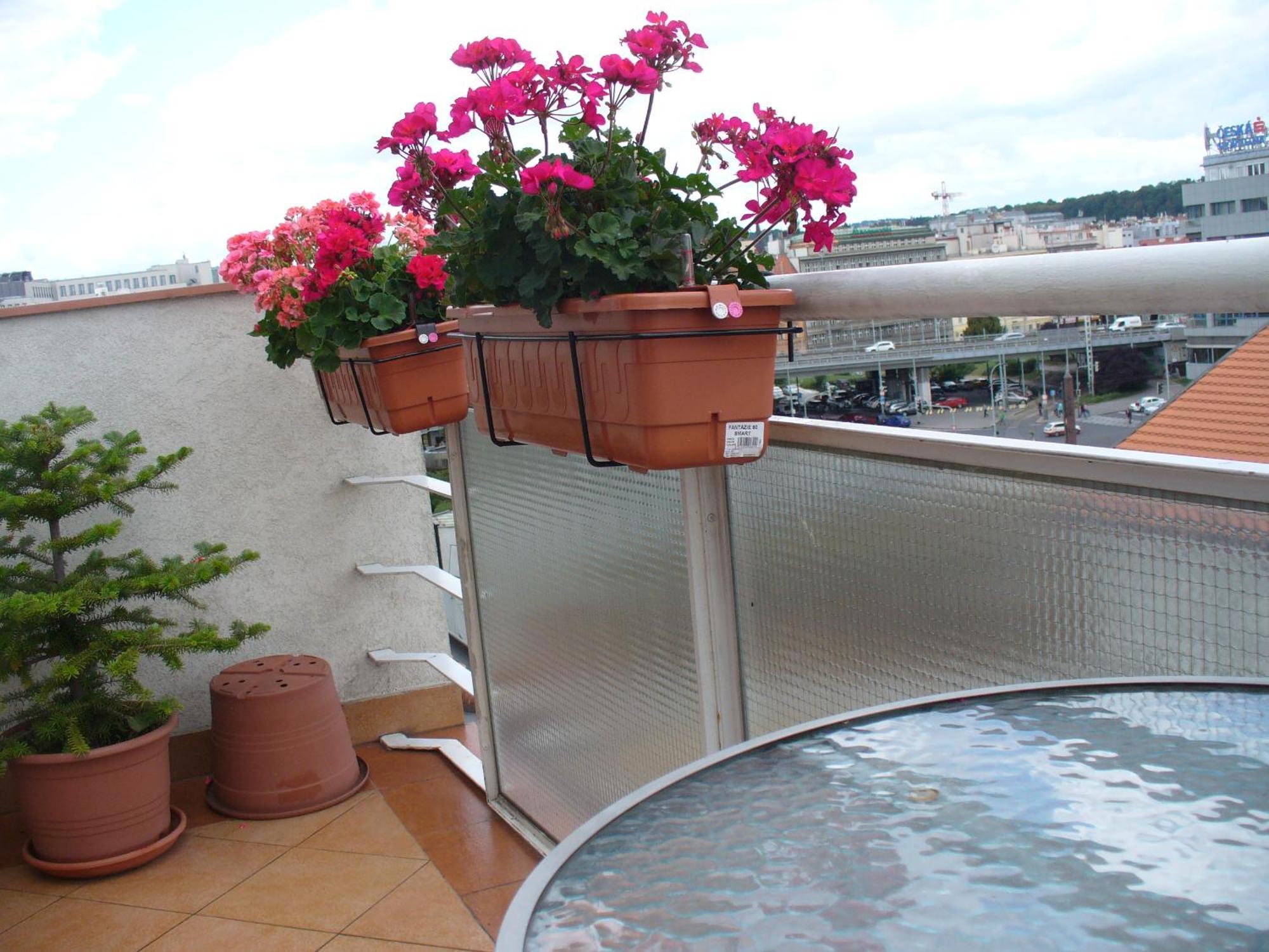 Terrace Studio Prague Center Extérieur photo