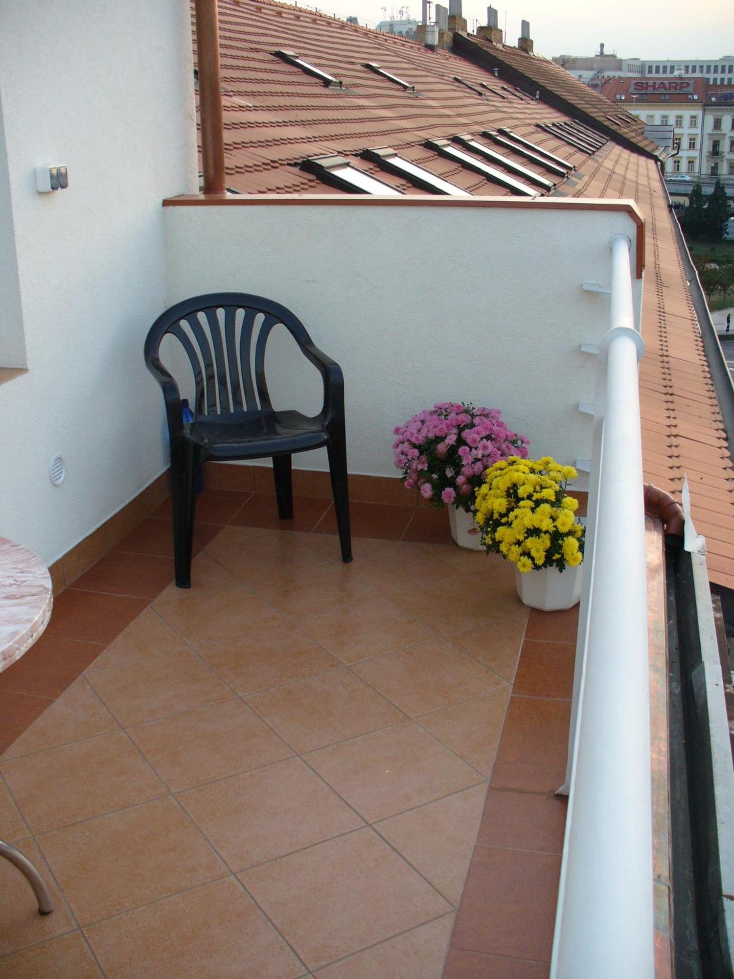 Terrace Studio Prague Center Extérieur photo